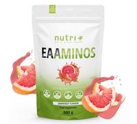 Nutri + Amino Acid Powder vegan 500g EAA Pomelo - DOSIS MÁXIMA - Todos los aminoácidos esenciales - Sabor pomelo - EAA Instant Powder - Aminoácido esencial