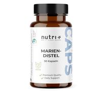 Nutri + Cardo Mariano Extracto 90 Cápsulas - Silybum Marianum - Fórmula Vegana - Alta Pureza - Complemento Alimenticio - Suministro de 3 Meses