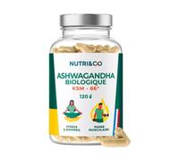 Nutri & Co Ashwagandha Bio KSM - 66 120 Perlas