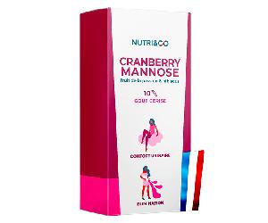 Nutri&Co Confort y Eliminación Urinaria Arándano+D-Manosa+Hibisco 10 Sticks