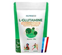 Nutri&Co L-Glutamina Kyowa® Calidad Sabor Neutro - 150 g Vegano