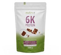 Nutri + Concentrado de Proteínas Turrón 1kg - Iso Protein Powder Blend - alta Dosis de Proteína en Polvo Choco Nut - Proteína en Polvo con 6 Componentes - Aislado de Proteína