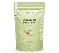 Nutri + Protein Powder Chocolate Blanco y Pistacho 1 kg - Proteína en Polvo vegan - 76% de Proteína - sin Lactosa ni Suero - Proteínas veganas Sabor White Chocolate Pistachio 1000 g