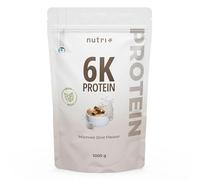 nutri+ Proteína en Polvo Sabor Arroz con Leche y Canela 1 kg - 6k Everyone`s VHEY - Vegan Protein Powder sin Lactosa - Construcción Muscular sin Azúcares Añadidos