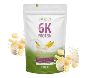 Nutri+ Proteína vegana en polvo 1 kg, 6 fuentes vegetales - Nutri+ Vegan 6k