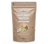 Nutri + Proteína vegana en Polvo Sabor neutral - vegan Protein Powder sin Soja, Sucralosa + Edulcorante 1kg - Batido de 5k Proteínas de Guisantes, Trigo sarraceno, Cáñamo, Arroz y Semillas de Calabaza