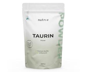 nutri + Taurina en Polvo 1 kg - alta Dosis + vegano - a Base de Plantas mediante Fermentación - Pure Taurine Powder 1000 g naturalmente sin Aditivos