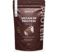 nutri + Vegan 3K Protein Powder - Chocolate-Brownie nutri +