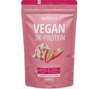 nutri + Vegan 3K Protein Powder - Strawberry-Cream nutri +
