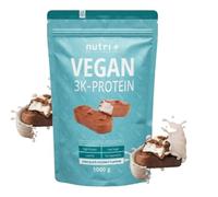 Nutri + Vegan Coco & Chocolate Protein Powder 1kg 3k Batido de Proteínas de Origen Vegetal sin Lactosa 1000g Proteínas en Polvo