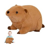 Nutria - Adorable Peluche Nutria | Felpa Decoración Suave Abrazo PP Algodón Relleno Perfecto Regalo Fuerte Resiliencia para Niños Niñas Pequeñas Amigos