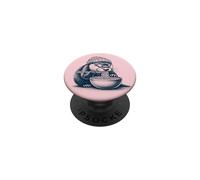 Nutria Comiendo Ramen, Fideos japoneses PopSockets PopGrip Adhesivo