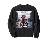 Nutria para Hombres, Mujeres, niños, niñas, We Ride At Dawn Cute Sudadera