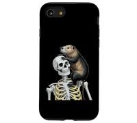 Nutria Rata Esqueleto Halloween Carcasa para iPhone SE (2020) / 7/8