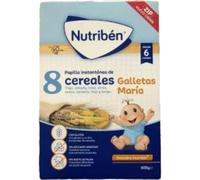 Nutribén® 8 cereales y galletas María 600g