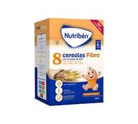 Nutribén 8 Cereales y Miel - Pack de 2 Unidades (1000g c/u) - 2kg Total - A partir de 6 Meses - Con Calcio, Magnesio y 11 Vitaminas - Sin Aceite de Palma