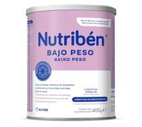 Nutribén Bajo Peso Leche para Prematuros y Recien Nacidos +0m, 400g