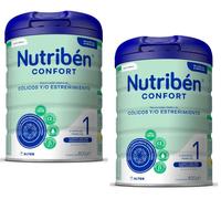 Nutribén Confort 1 Leche Anticólicos y Antiestreñimiento 2x800 gr