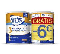 Nutribén Crecimiento pack 2x800 g - leche de crecimiento desde 12 meses