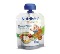 Nutribén Fruta & Go! Manzana y Plátano 90gr
