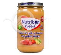 Nutribén Guiso Pollo Ternera Judías 235g - Alimentación Bebé