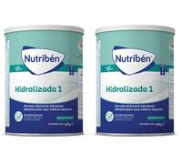 Nutribén Hidrolizada 1 - Leche Bebé 1 para Intolerantes a la Lactosa o APLV desde el Primer Día | Alimento Completo | sin Aceite de Palma | con Cacito Dosificador Incluido | 1 Bote de 400g