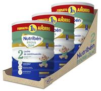 Nutribén Innova 2 Leche de Continuación +6 Meses, Formato Ahorro 3x1kg | Sin aceite de palma; con OLM, DHA y el posbiótico exclusivo BPL1 HT, y vitaminas C y D para el sistema inmune