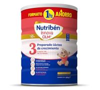 Nutribén Innova 3 - Leche en Polvo Bebé FORMATO AHORRO | Fórmula de Crecimiento a partir de los 12 Meses | sin Aceite de Palma | con Cacito Dosificador más Higiénico | con BPL1 | 1 Bote de 1KG