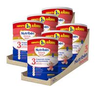 Nutribén Innova 3 - Leche en Polvo Bebé | Fórmula de Crecimiento a partir de los 12 Meses | sin Aceite de Palma | con Cacito Dosificador más Higiénico | con BPL1 | 6 Botes de 1KG