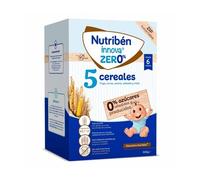 Nutribén Innova Papilla Zero% de 5 Cereales +6m 500 gr