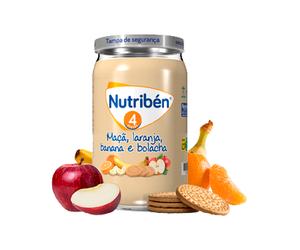 Nutribén Manzana, Naranja, Plátano y Galletas Tarro 235g