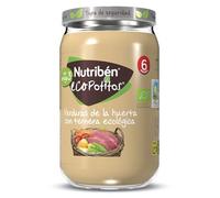 Nutribén Pack de 18 EcoPotitos De Pollo De Corral con Verduras -Ingredientes ecológicos- Desde Los 6 Meses, (18x235gr)