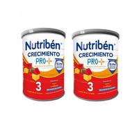 Nutriben Pack Leche Crecimiento Pro+ 3 2x800 g