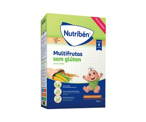 Nutribén Papas Multifrutas Sin Lácteos 250g