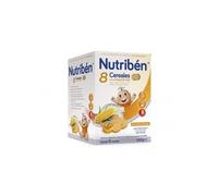 Nutribén Papilla 8 Cereales, Miel y Galletas María +6m 1000 gr Formato Ahorro