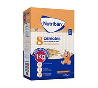 Nutribén Papilla 8 Cereales y Miel +6m 1000 gr Formato Ahorro