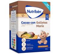 Nutribén Papilla Cacao con Galletas María 500 gr