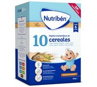 Nutribén Papilla Instantánea 10 Cereales 600 gr