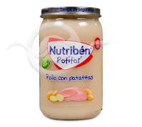 Nutriben pollo con patatas 235 gr.