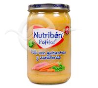 Nutriben pollo guisantes y zanah. 235g.