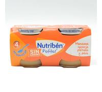 Nutriben Potitos Manzana Naranja Plátano y Pera 2x120 g