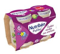 Nutribén Potito Cena Judía Merluza 2x190g - Alimentación Bebé