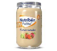 Nutribén Potito Frutas Variadas +6m 235 gr