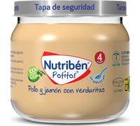 Nutriben Potito Inicio A La Carne Pollo Y Jamon 120 G