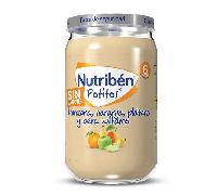 Nutribén Potito Manzana, Naranja, Plátano y Pera Williams +6m 235 gr