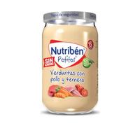 Nutribén® Potito® pollo, ternera y verduras 250g