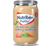 Nutriben Potito Ternera con Judias Verdes y Zanahoria 235Gr