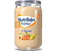 Nutribén Potito 4 Frutas Sin Gluten 235 g