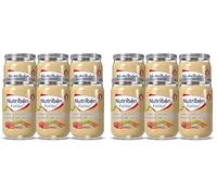 Nutribén Potitos De Jamón, Ternera y Verduras Desde Los 6 Meses Pack de 6 x 235gr (Paquete de 2)