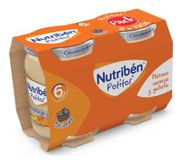 Nutribén Potitos Plátano, Naranja Y Galleta 2 udsX190 g